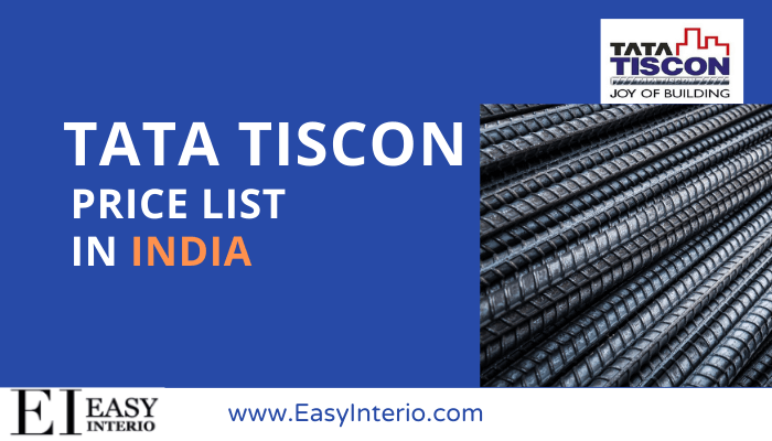 Tata Tiscon Rod Price List 2023 in India(Statewise)